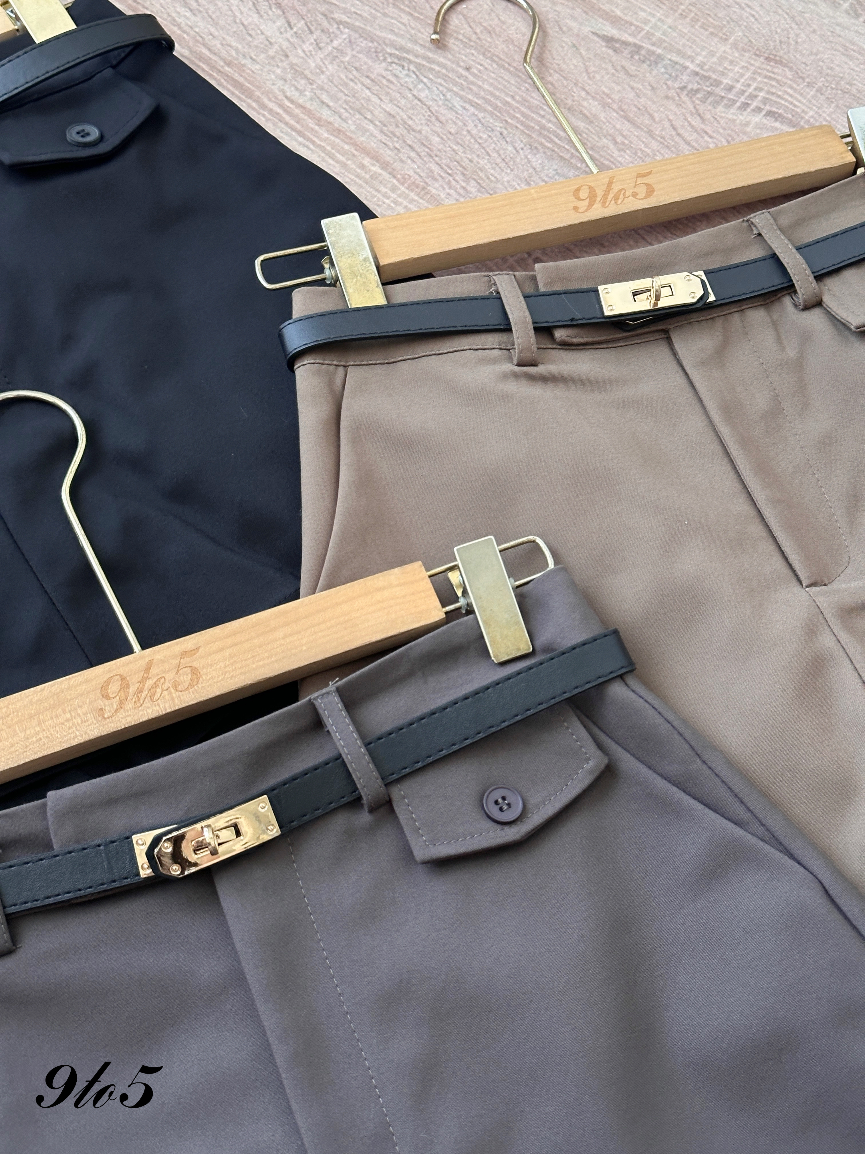 S1922 A Line Short Skort - 3 Colors 