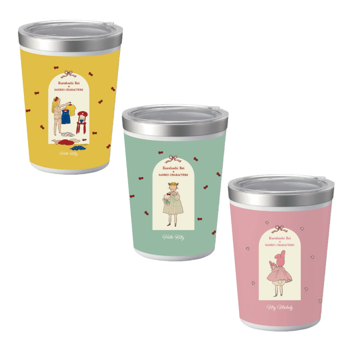 日本直送！倉橋伶衣 x Sanrio 聯乘版保溫杯 350ml 