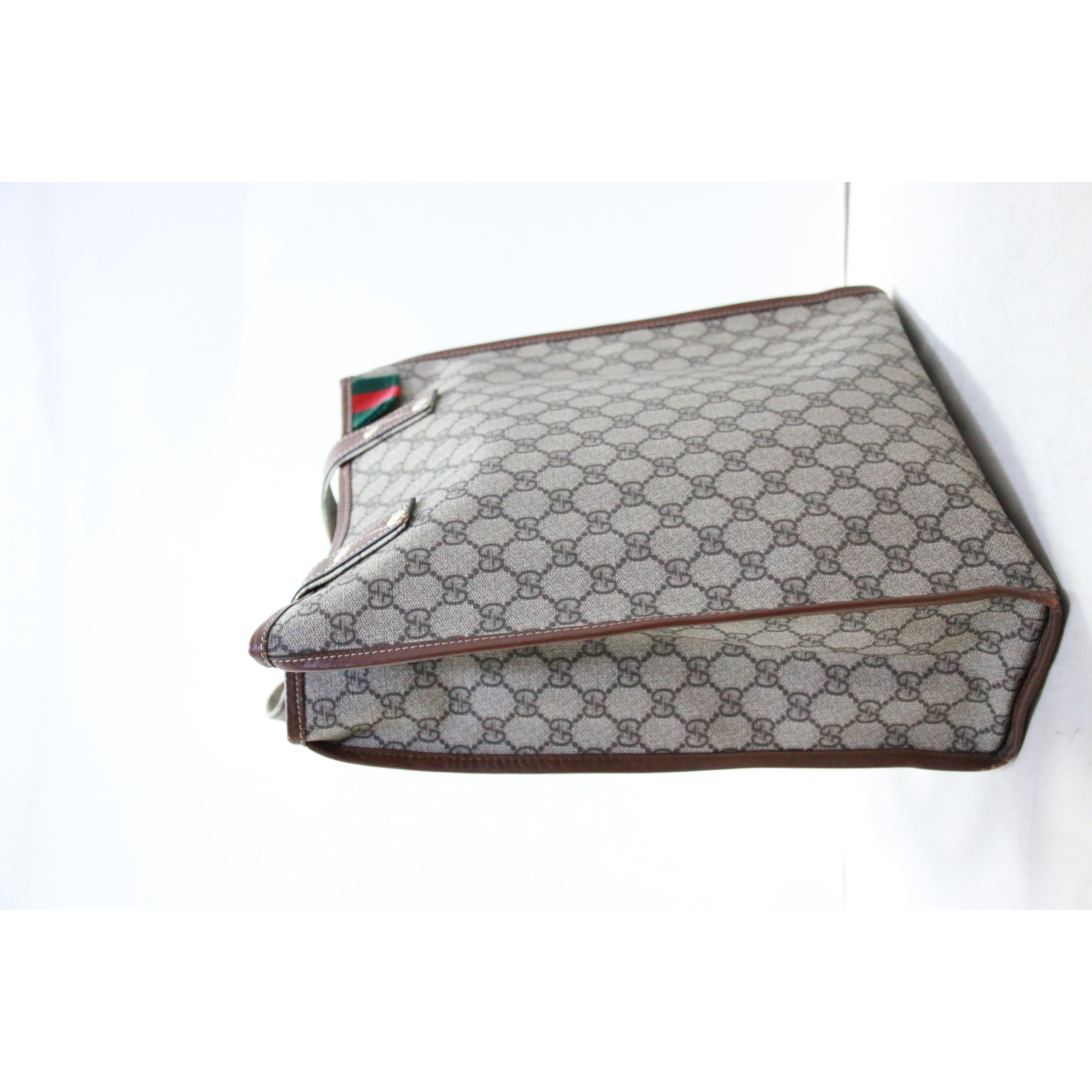 GUCCI 211135 啡色帆布文件手提袋手袋Brown Canvas A4 Handbag 23M127U