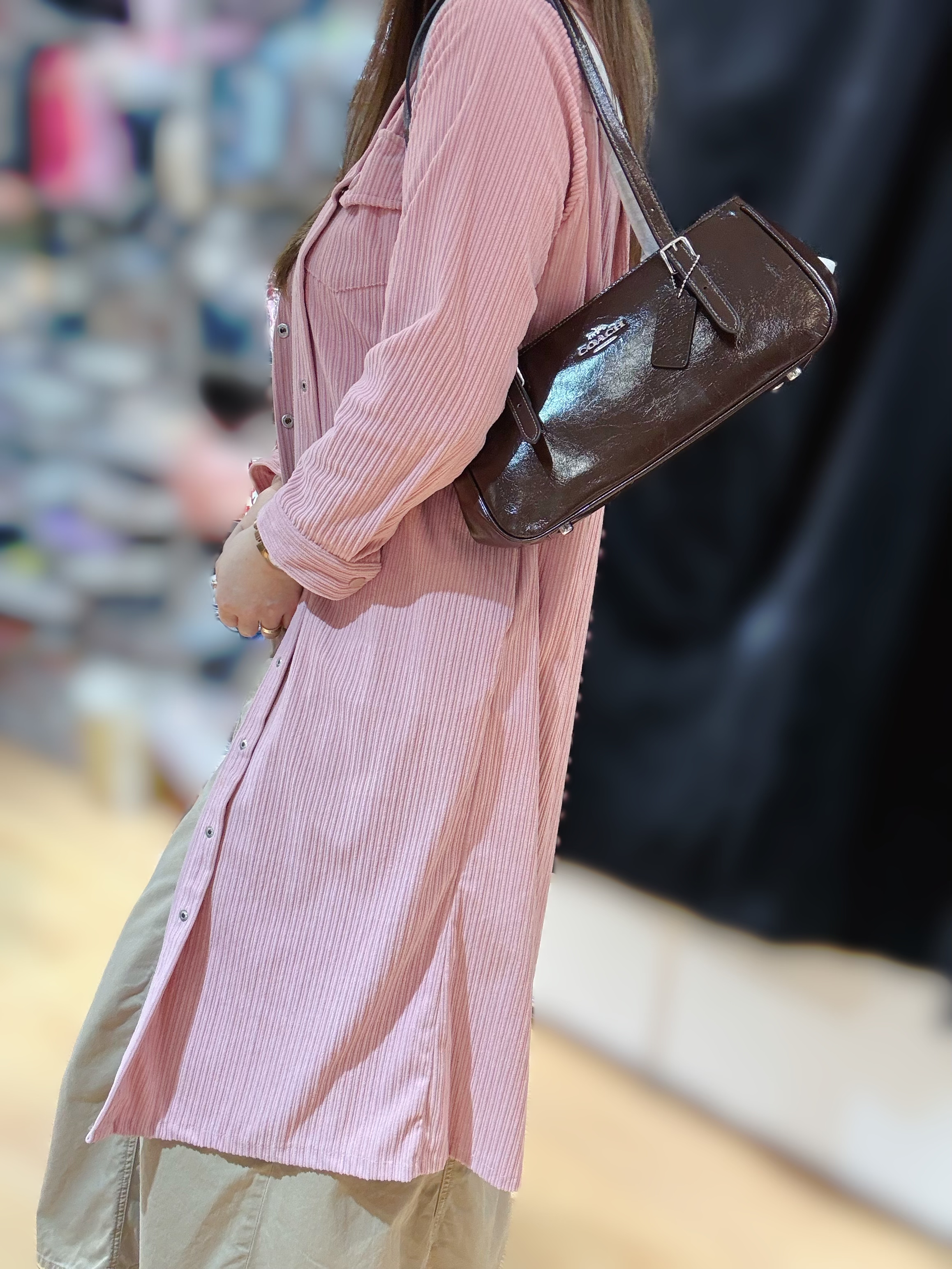 Coach Asher shoulder bag maple