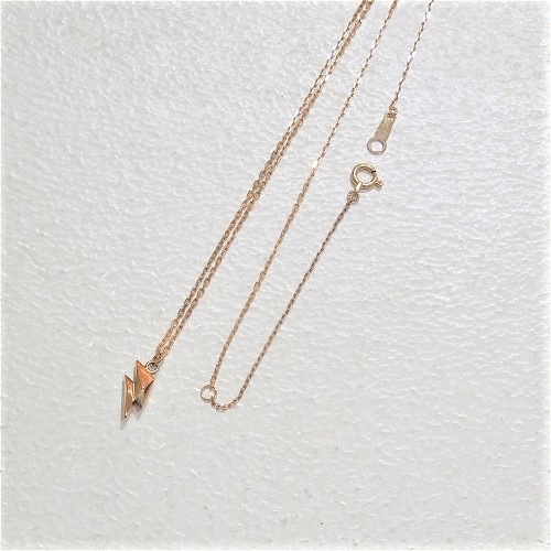 只按訂單生產~Atease THUNDER NECKLACE SMALL LIMITED / K10 pre order/訂購