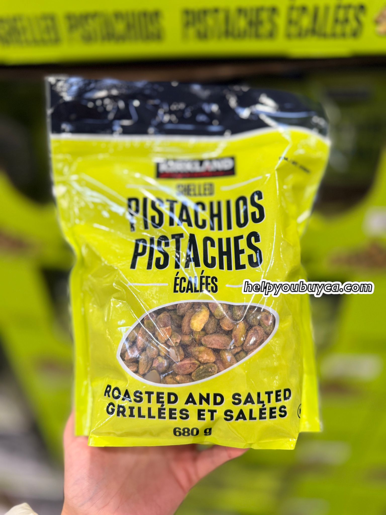 🇨🇦「Costco 零食推薦」Kirkland Signature 無殼烘烤開心果仁 鹽焗味 680g
