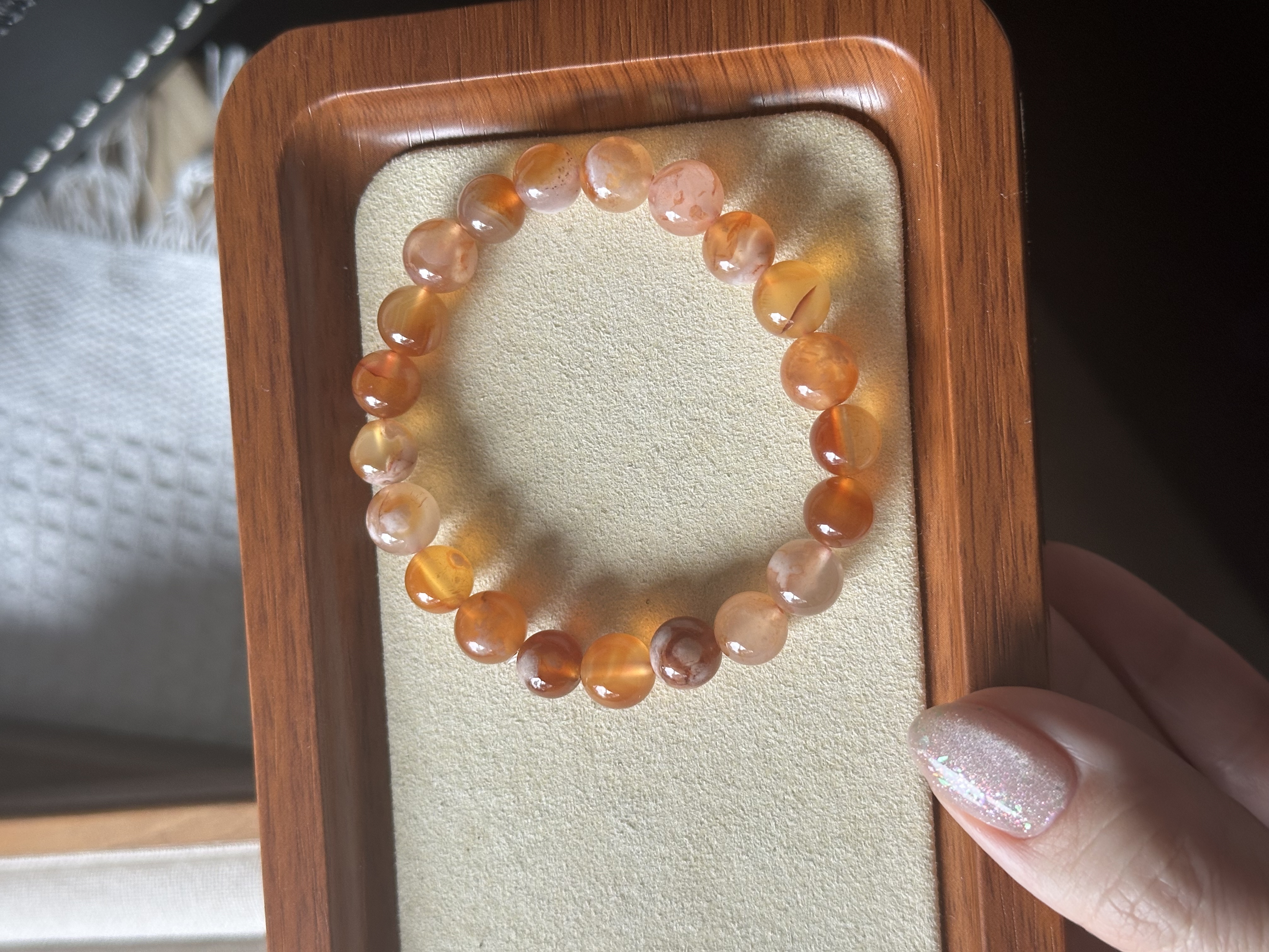 樱花玛瑙 ｜ Sakura Agate 9m+ 