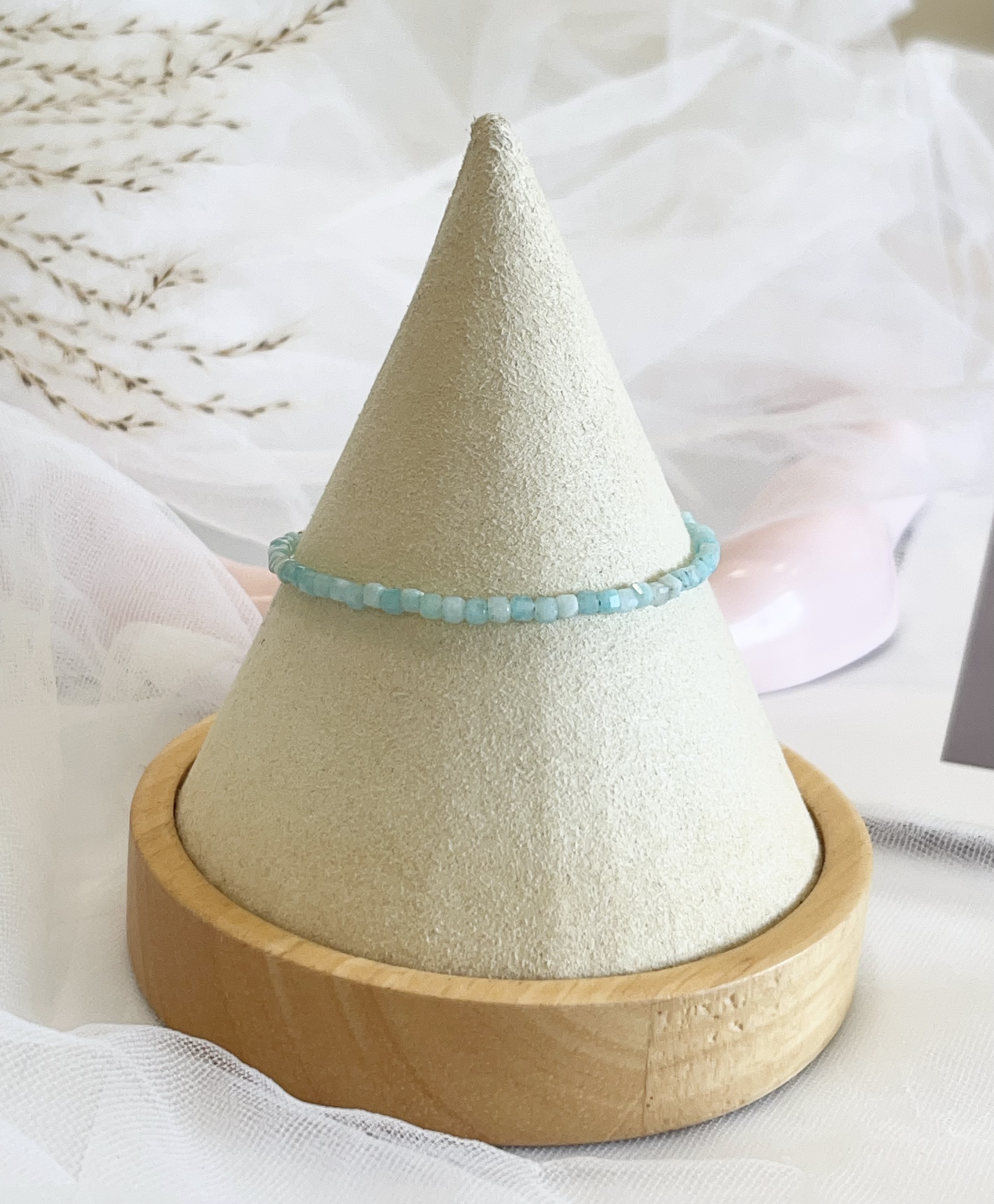 💧 天河石切割细手链 ｜ 3mm