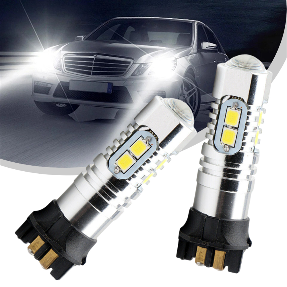 2x PW24W 2835 10 LED 轉向燈 白光 UA0527