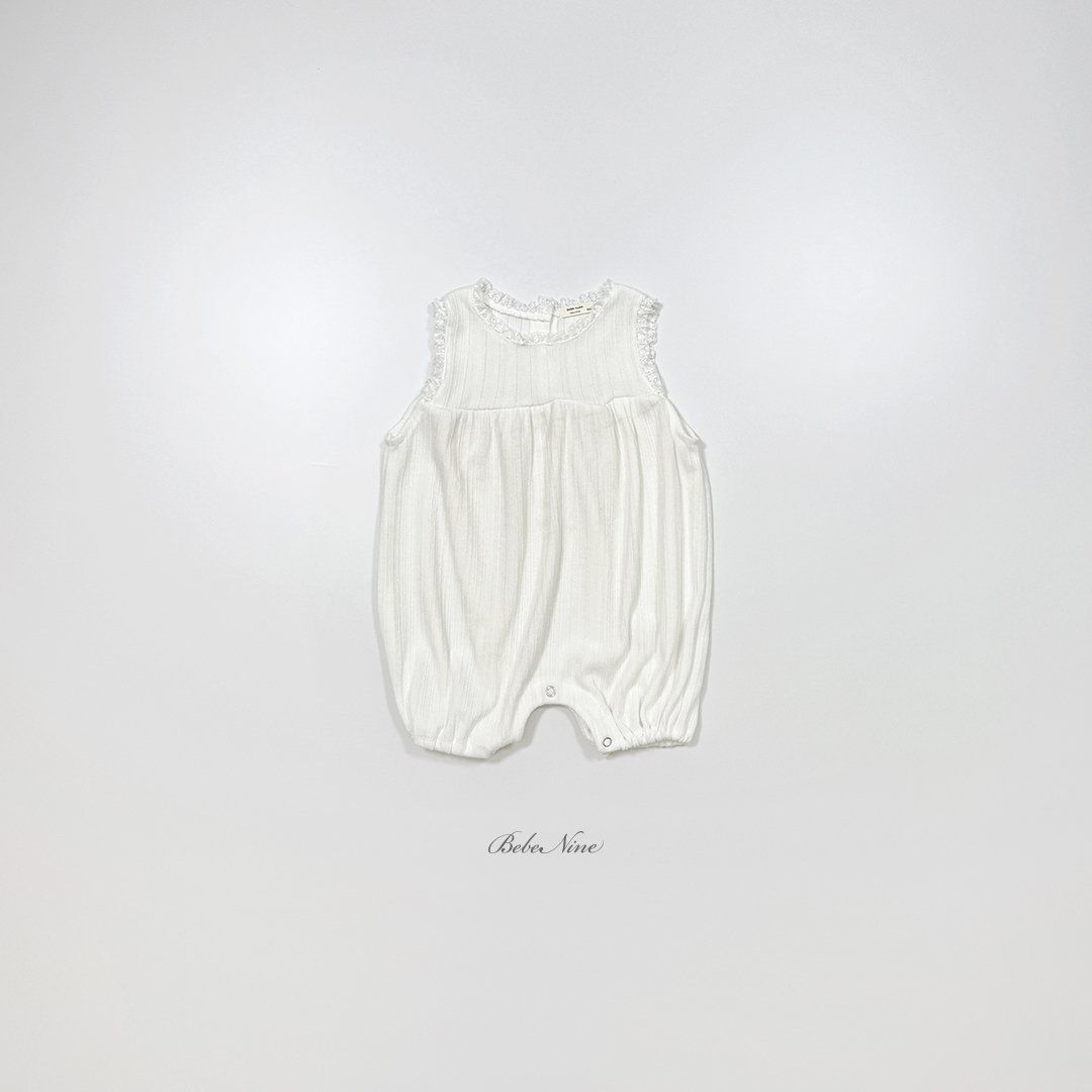 ☀️預訂 韓國直送☀️🇰🇷Bebenine三色蕾絲花邊無袖連身服