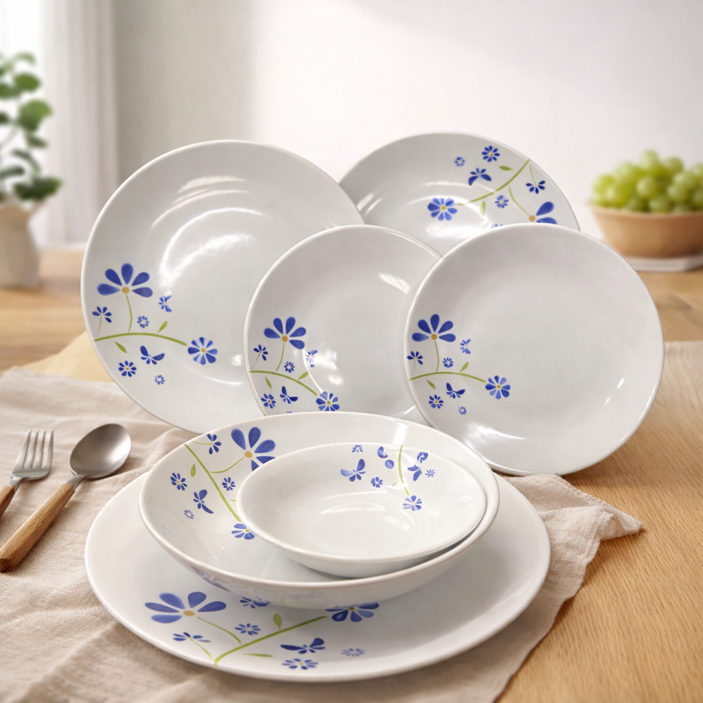 Blue Valentine 8pcs Serving Set