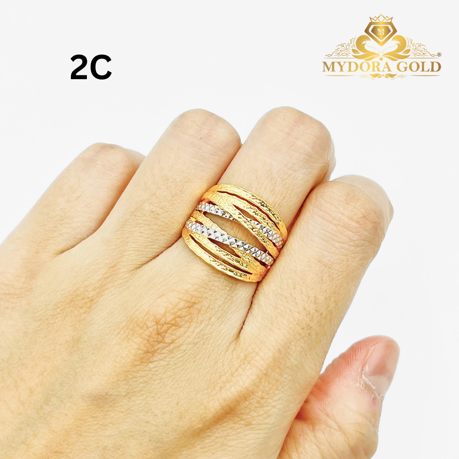 MYDORA Cincin Nabila Pasir 8 Layer (5G) l EMAS 916/22K