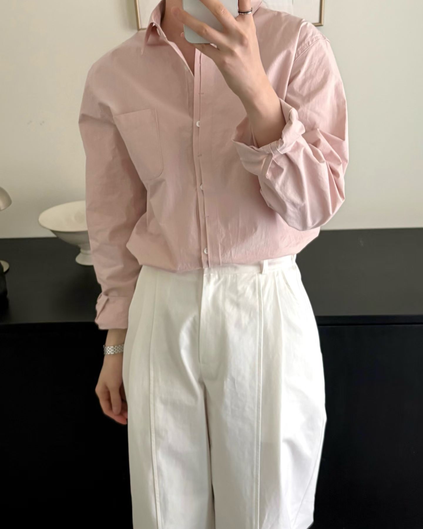 LA OE 設計風格恤衫