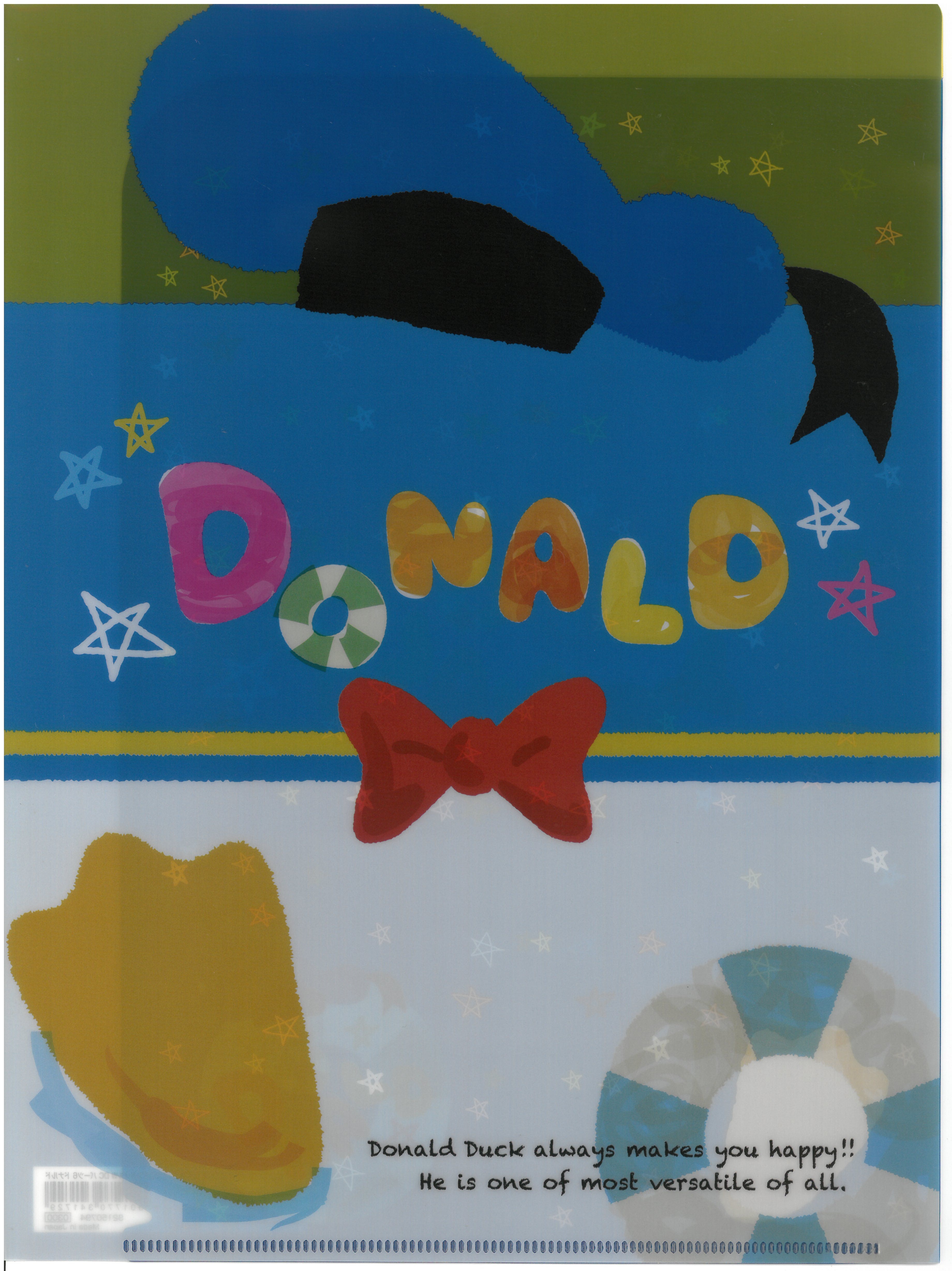 Donald Duck A4雙開文件夾 (S2150794)