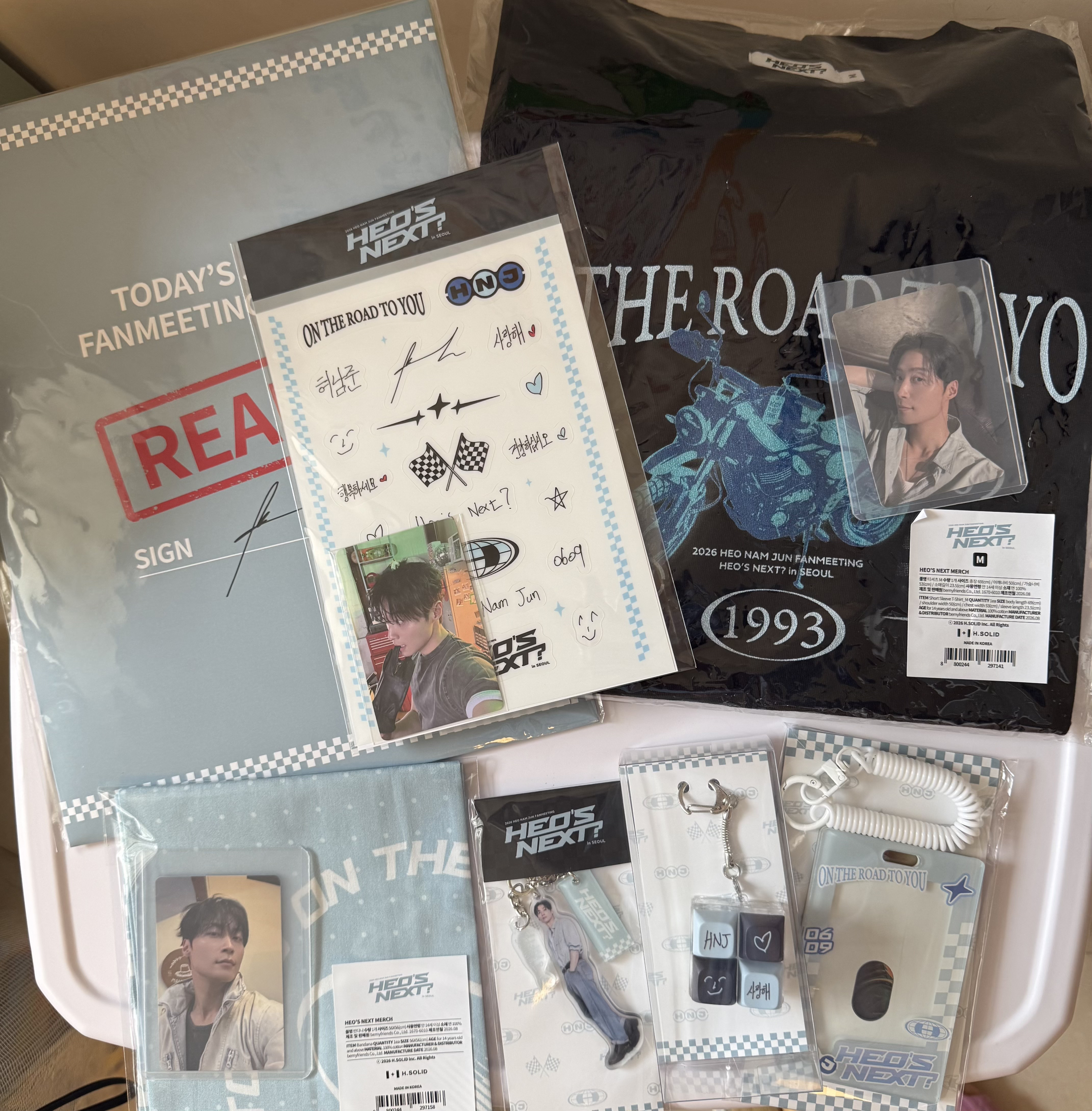 《In Stock / 準現貨》2026 HEO NAM JUN FAN MEETING <HEO'S NEXT?> in SEOUL OFFICAL MD 許南俊 (許楠儁) 見面會週邊