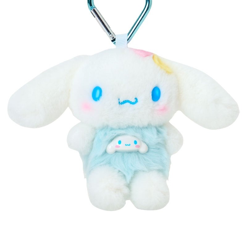 現貨｜Sanrio Cinnamoroll 玉桂狗 精彩的串珠系列 日版 吊飾 毛公仔 連心形扣 (76689-5)
