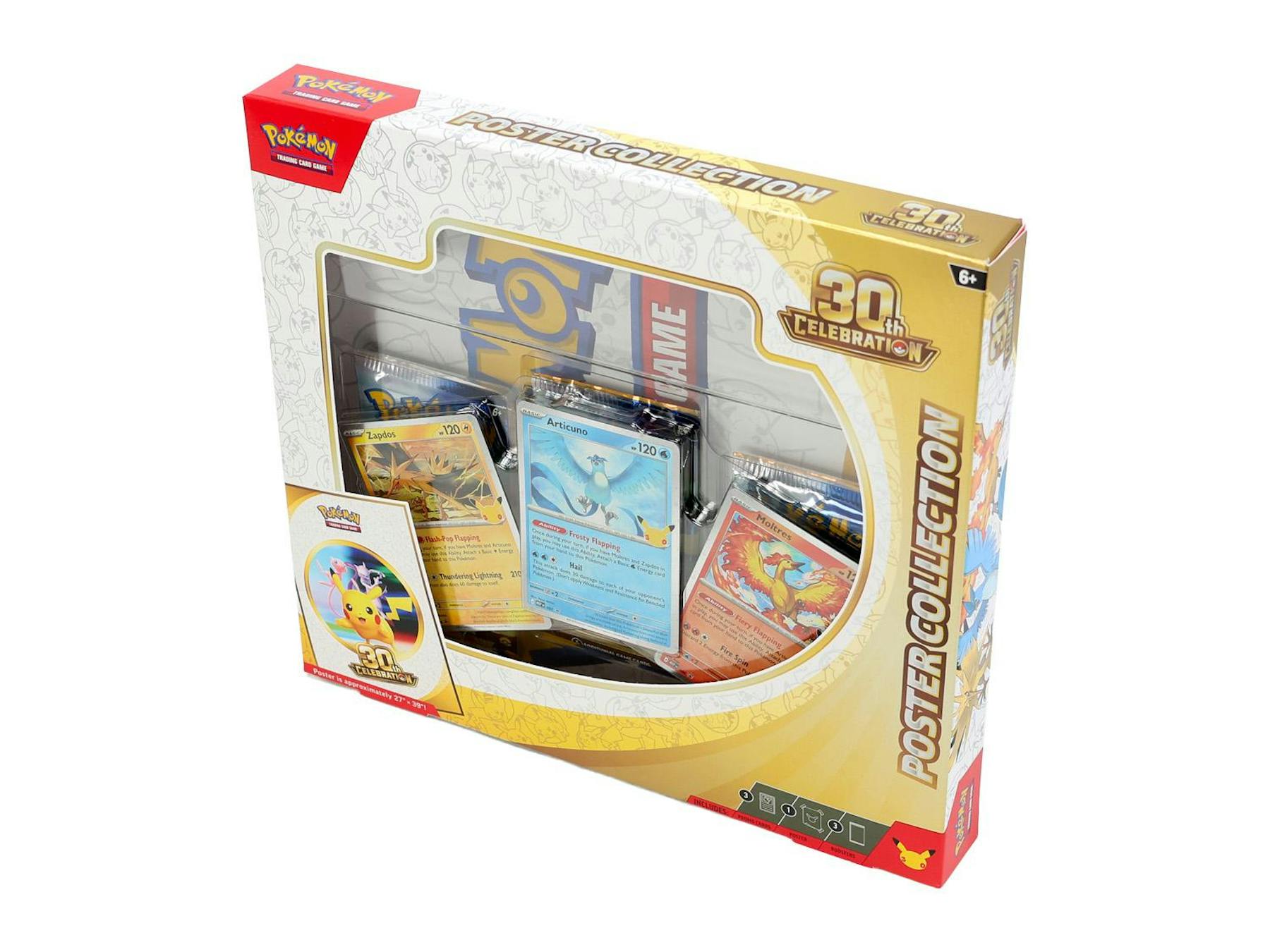 Pokemon 30th Celebration Poster Collection Box