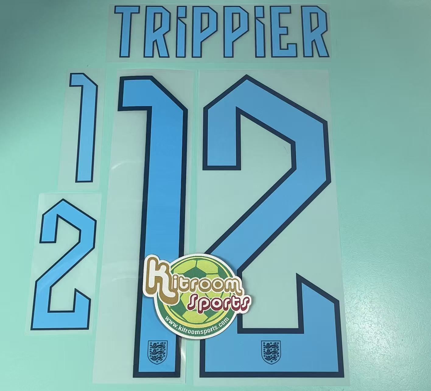 2022  England Away Nameset #12 TRIPPIER