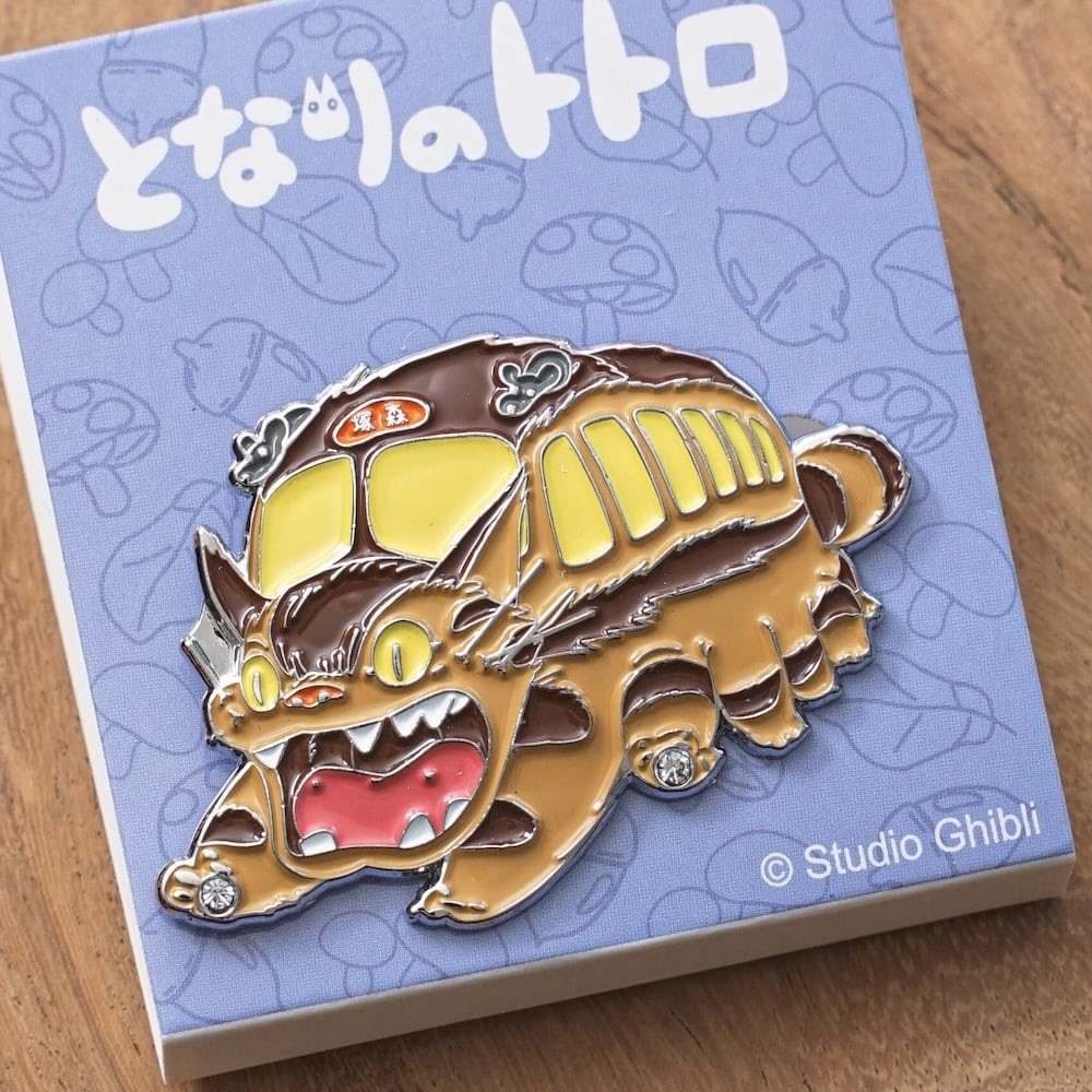 金屬襟章-龍貓巴士