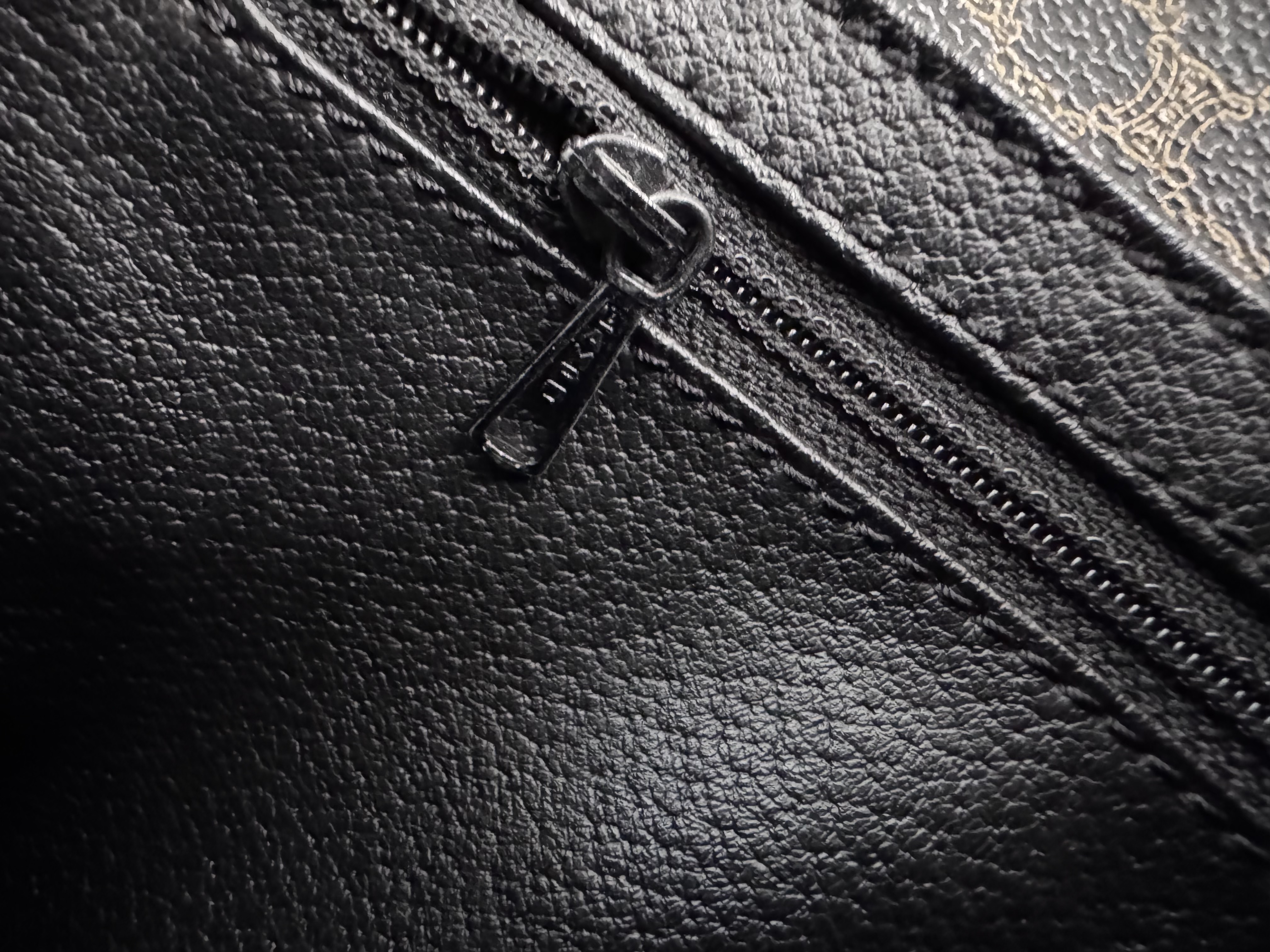 Celine Black Macadam Shoulder Bag