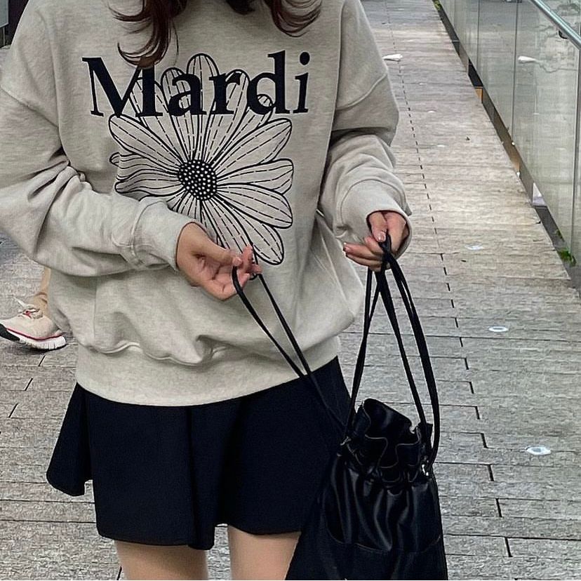 🇰🇷訂購｜MARDI MERCREDI｜Flowermardi sweatshirt 23FW 新色| AnyNOID