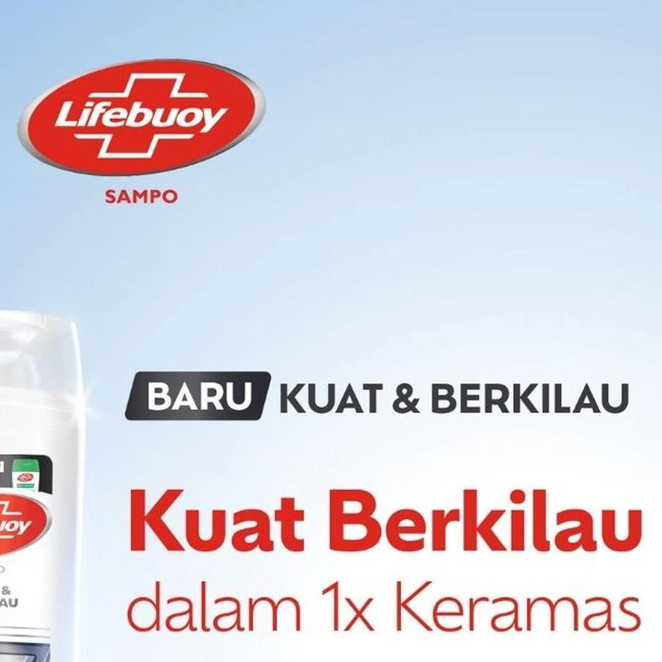KUAT DAN BERKILAU - Lifebuoy Shampoo 170ml / 340ml
