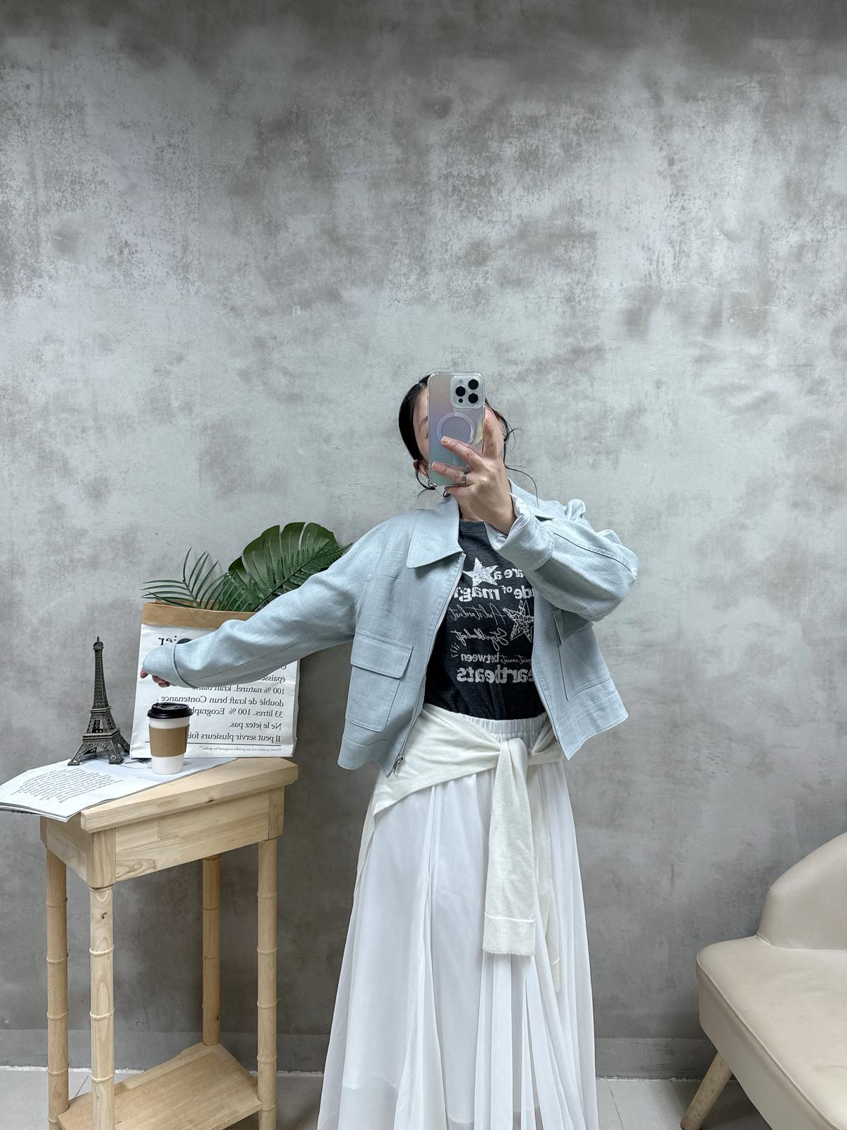A15 復古鍋釘print Tee