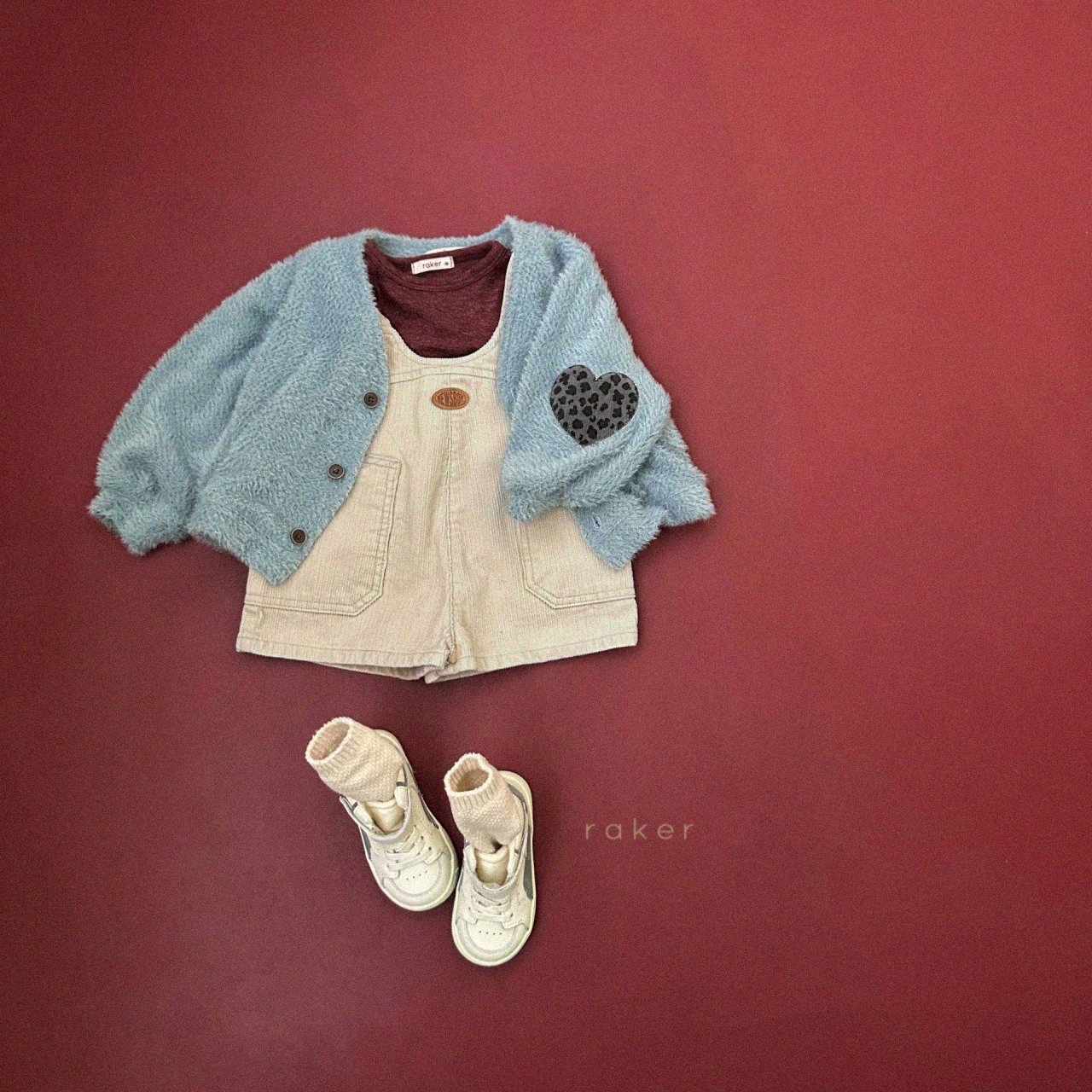 Raker | Leopard Heart Cardigan
