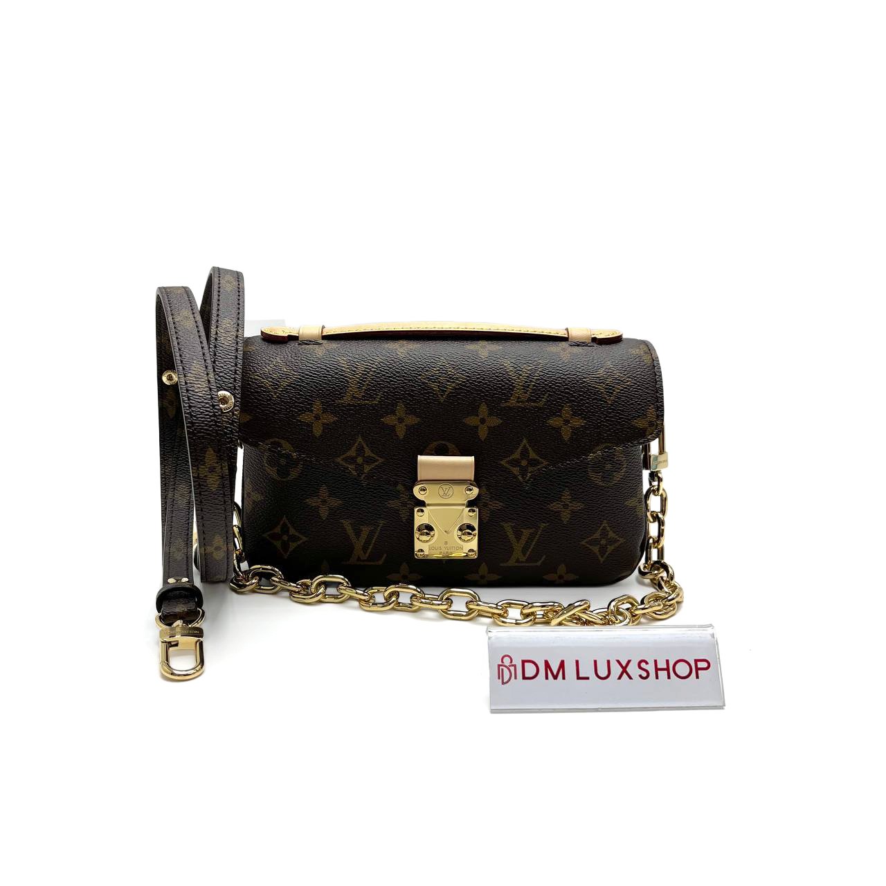 LV Monogram Pochette Metis East West