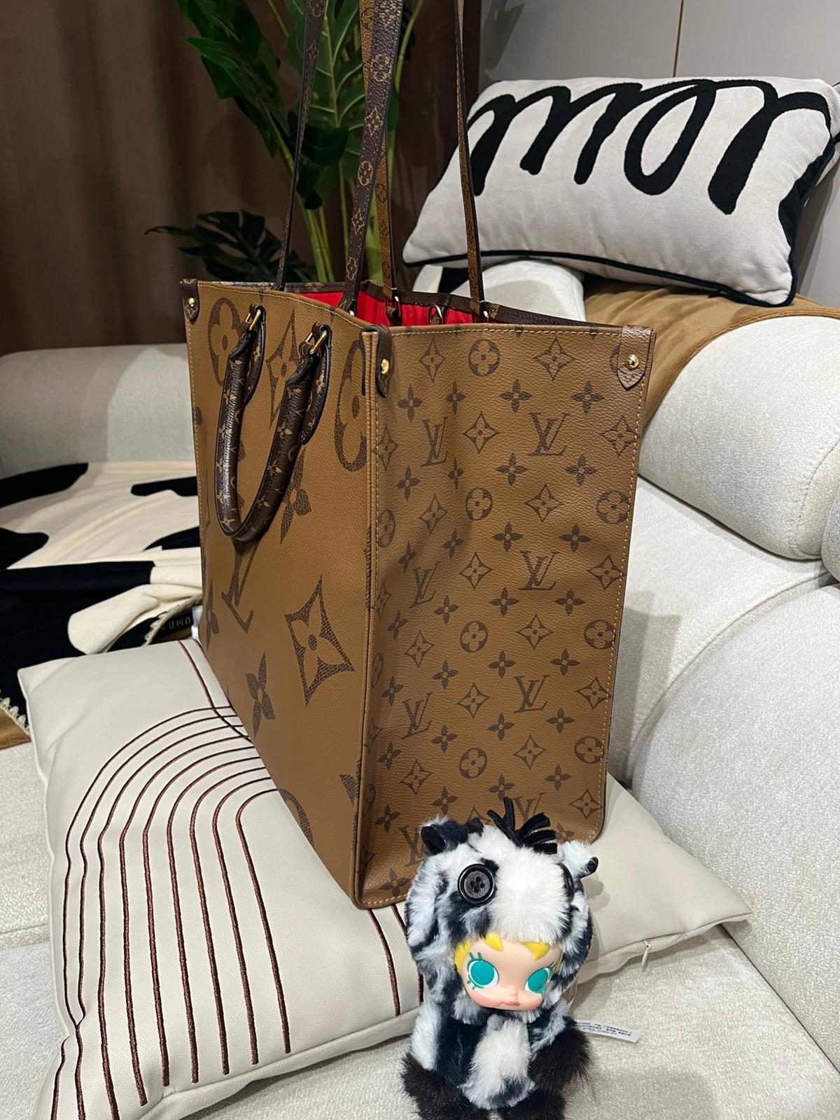 Lv on the go gm 100%Authentic,95%new ✅dust bag✅收據副本