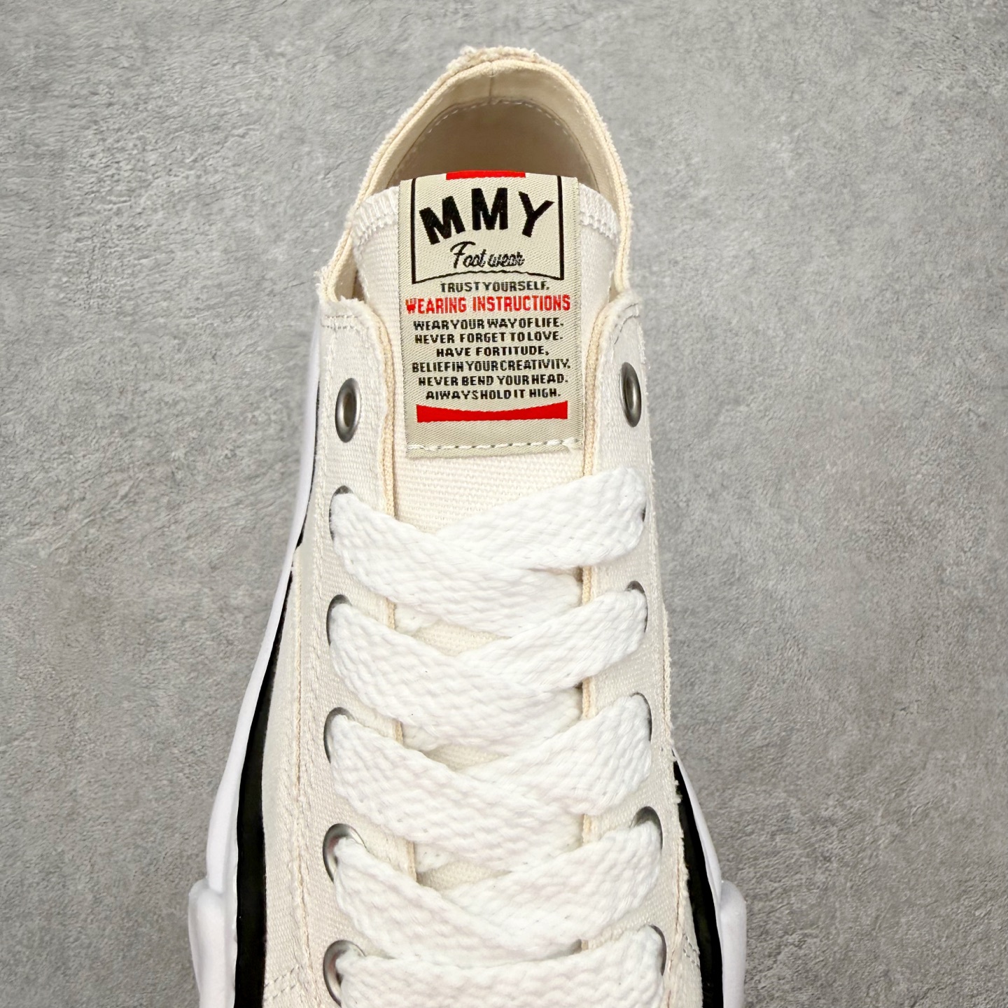 Maison Mihara Yasuhiro MMY "Peterson" OG Sole Canvas Low-top Sneaker