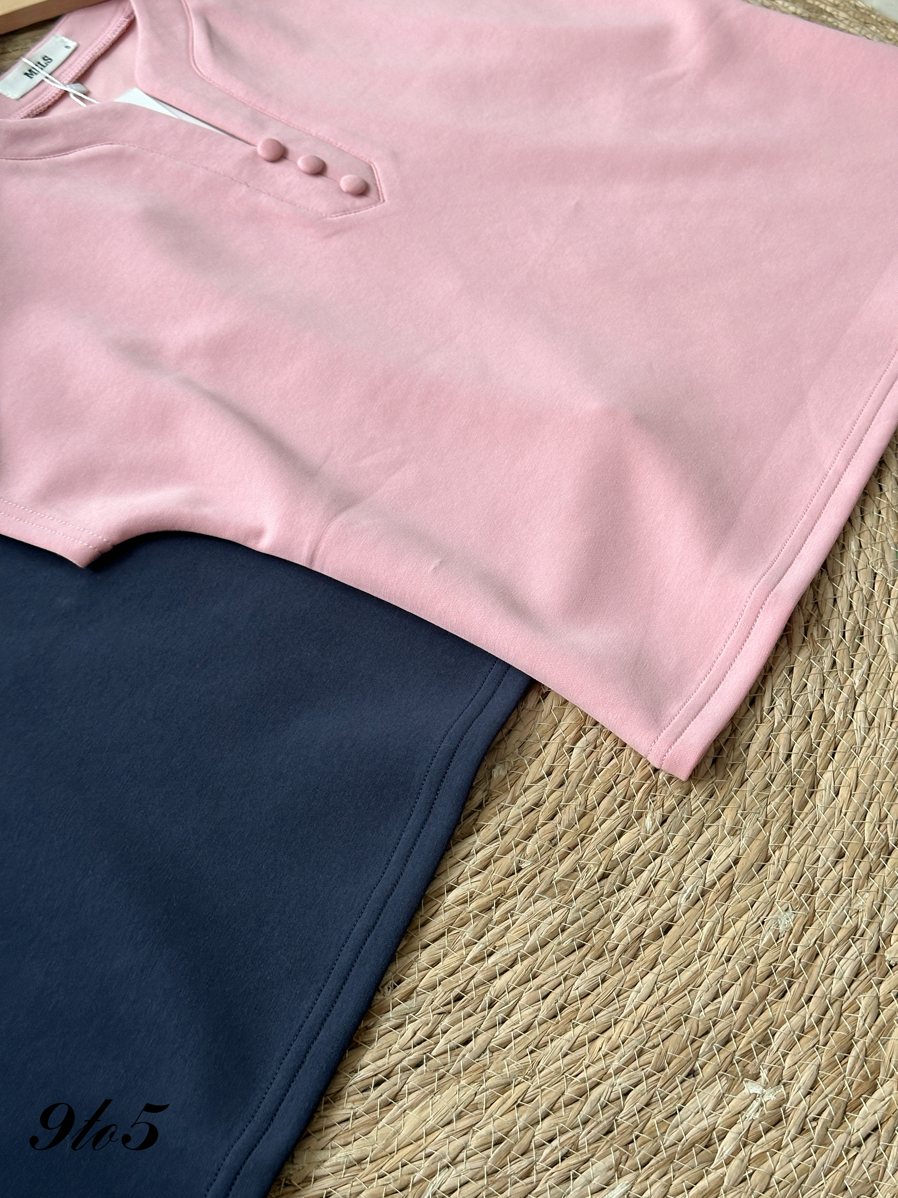 T4220 V Neck Top - 4 Colors 