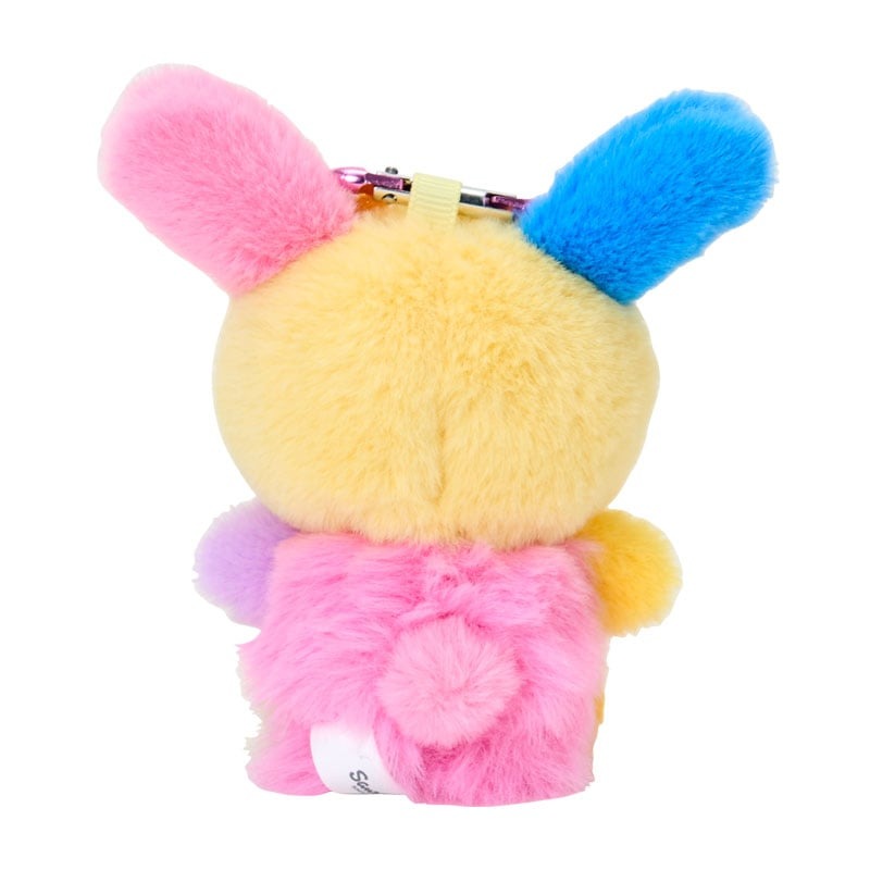 現貨｜Sanrio Usahana 彩耳兔 精彩的串珠系列 日版 吊飾 毛公仔 連心形扣 (76705-1)