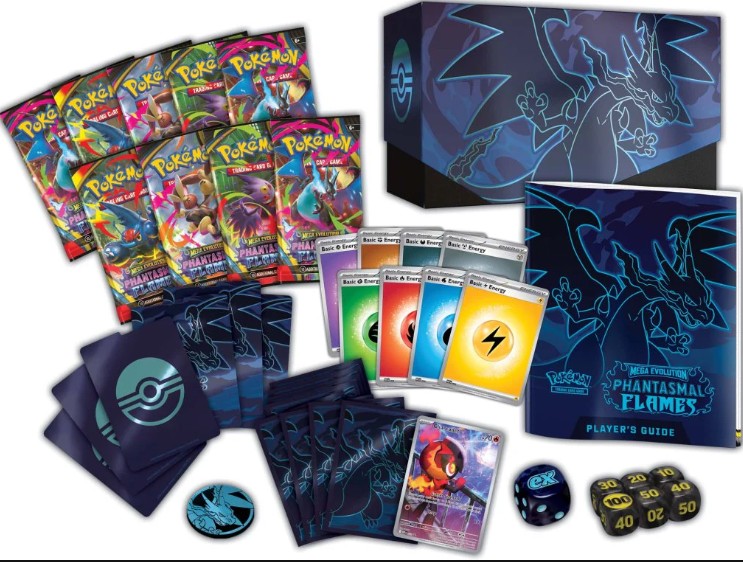 Pokemon MEGA Phantasmal Flames ME02 ETB Elite Trainer Box