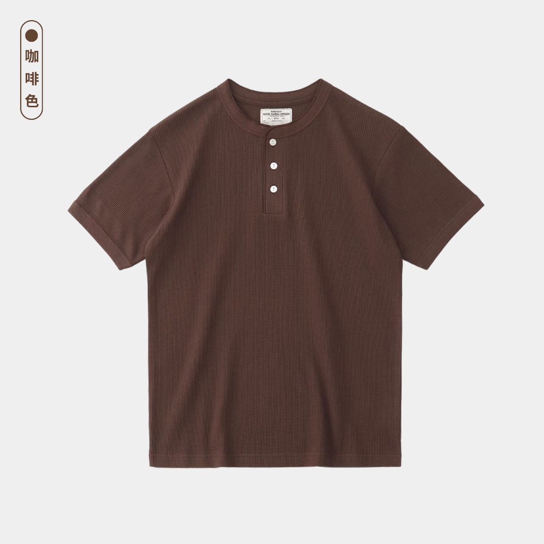 𝗪𝗔𝗙𝗙𝗟𝗘 亨利短袖