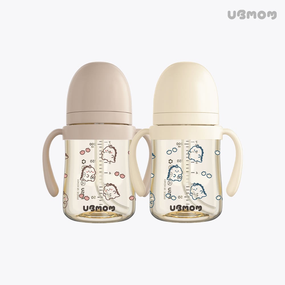 UBMOM 王牌學習杯200ml 1+1 優惠套裝 (送奶嘴2P)
