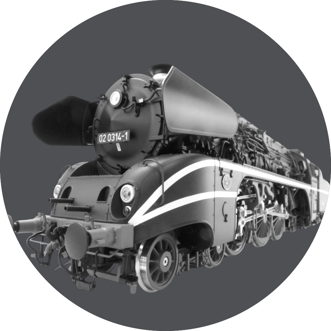Spur-1 BR 18 314 Dampflok Museum w/oil firing tender DCC Sound & Smoke 