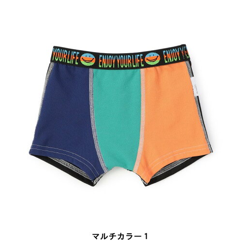 🆕【⭐訂購⭐】🌀 🇯🇵 日本直送🇯🇵 Smiley 提花彈性網紗 平腳男孩底褲［5款選］🌀 [ELEA-0256][260629]