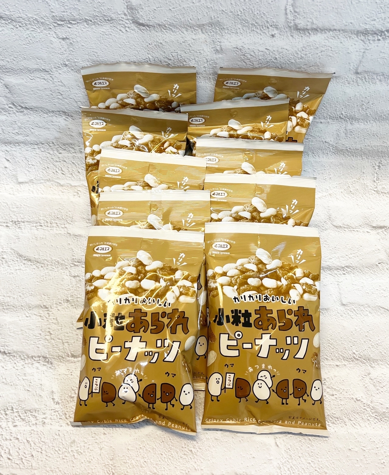 日本Costco  日本直送 Maruesu COSTCO小粒脆米果花生大包裝🥜✨ 110gx10