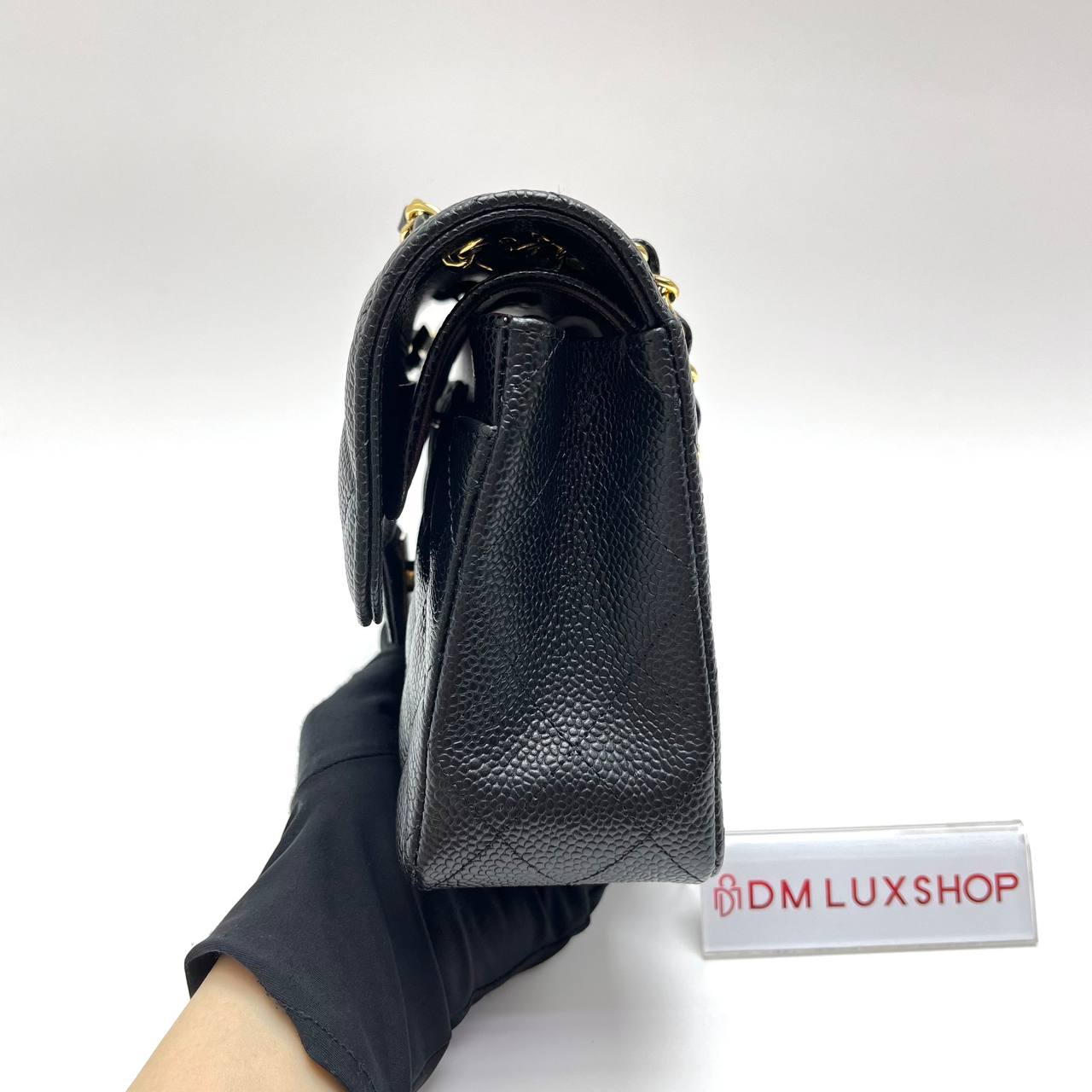 Chanel CF Black Caviar Small GHW (Serial 29, Y: 2019)