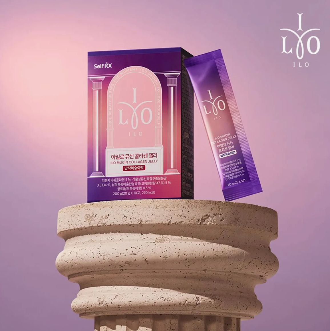 ILO Mucin Collagen Jelly 膠原蛋白果凍條 - 納帕克桃子口味