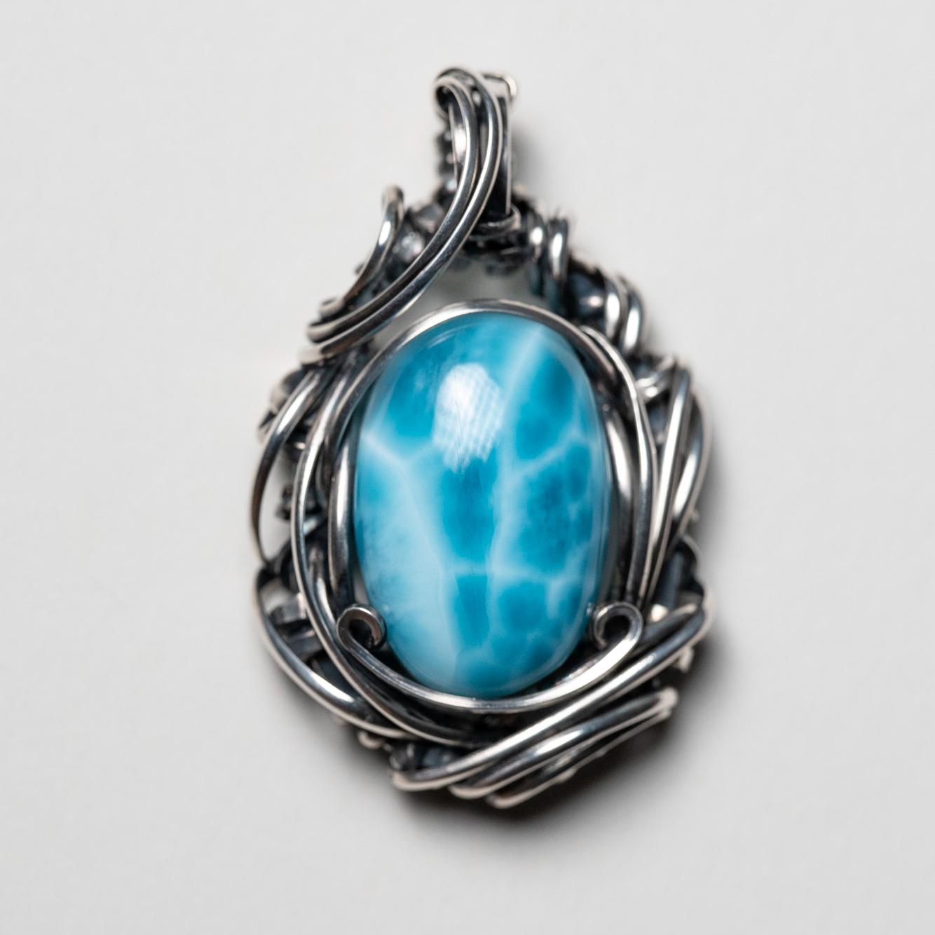 WAS 拉利瑪頸鏈 - Larimar Pendant