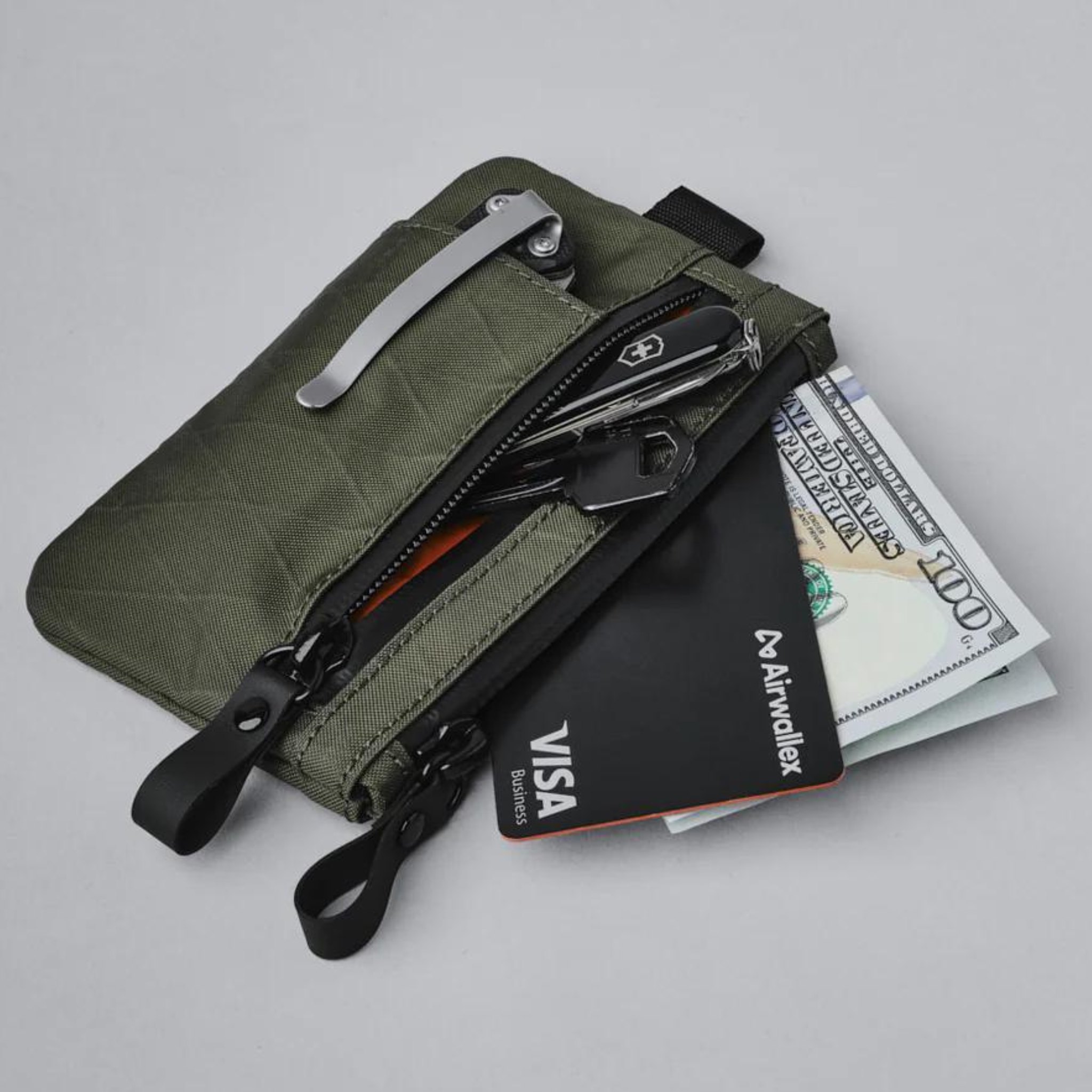 ALPAKA Zip Cardholder 拉鏈卡套 VX21