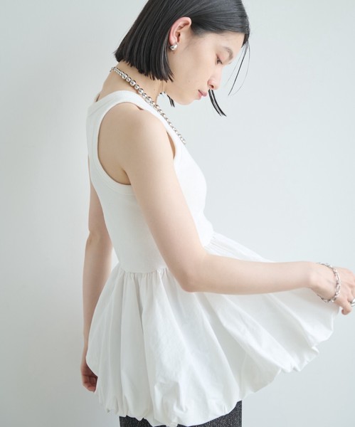 入膊泡泡背心【JT027】