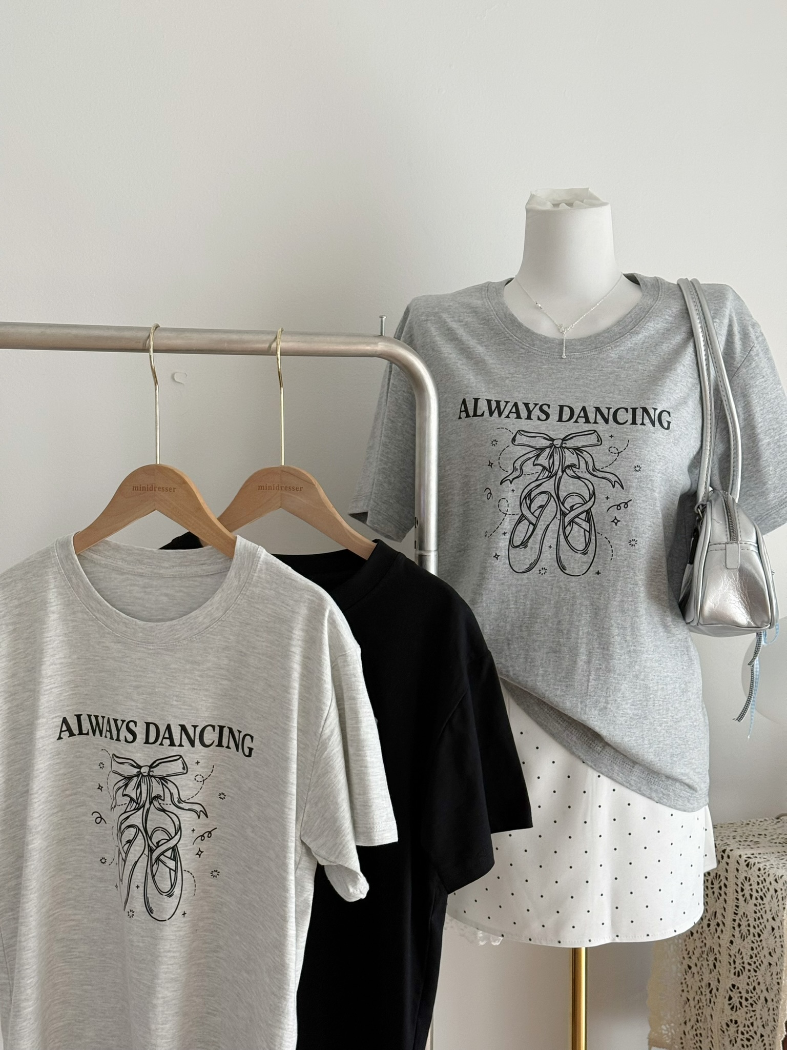 Arela Cotton T | Grey