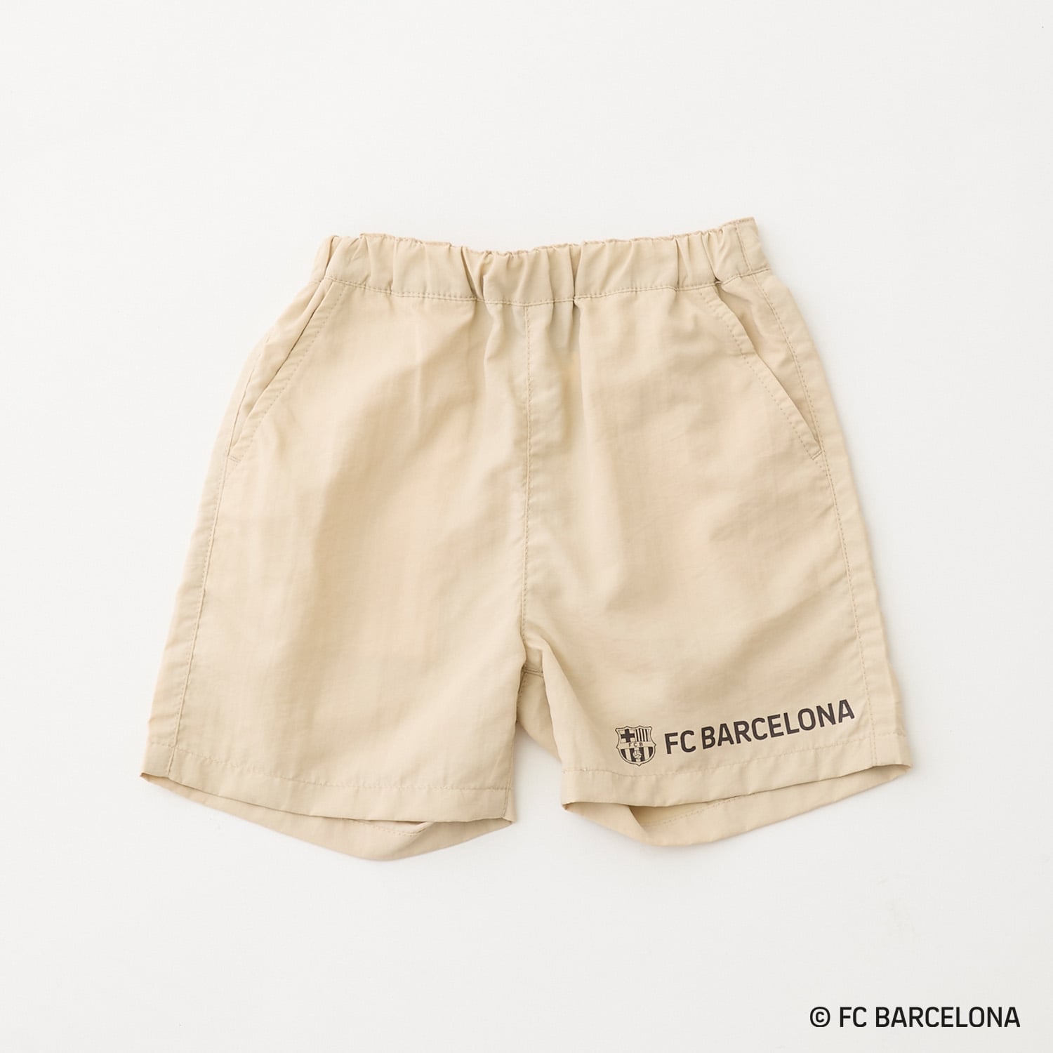 🇯🇵預訂 日本直送🇯🇵Petit Main x 巴塞球隊系列三色球隊標誌梭織短褲