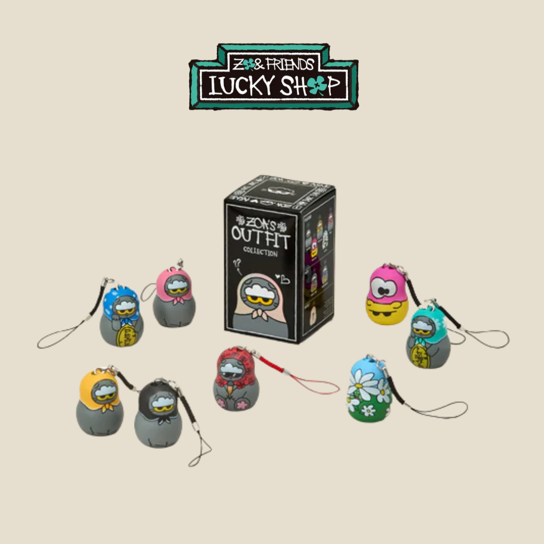 BIGBANG - G-DRAGON - [ZO&FRIENDS LUCKY SHOP] RANDOM FIGURE KEYRING