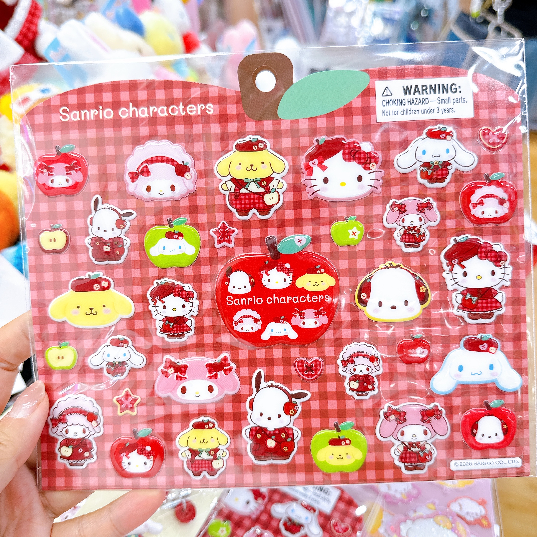 日本直送日本版Sanrio 紅蘋果系列