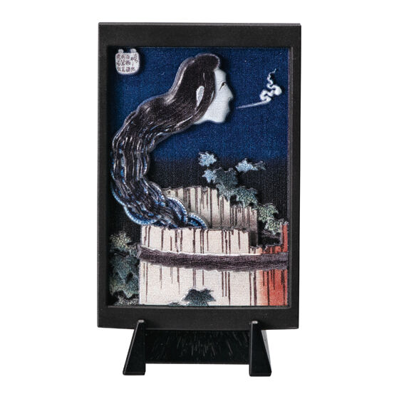 現貨 Bandai 扭蛋 葛飾北齋 3D螢幕畫作收藏 浮世繪