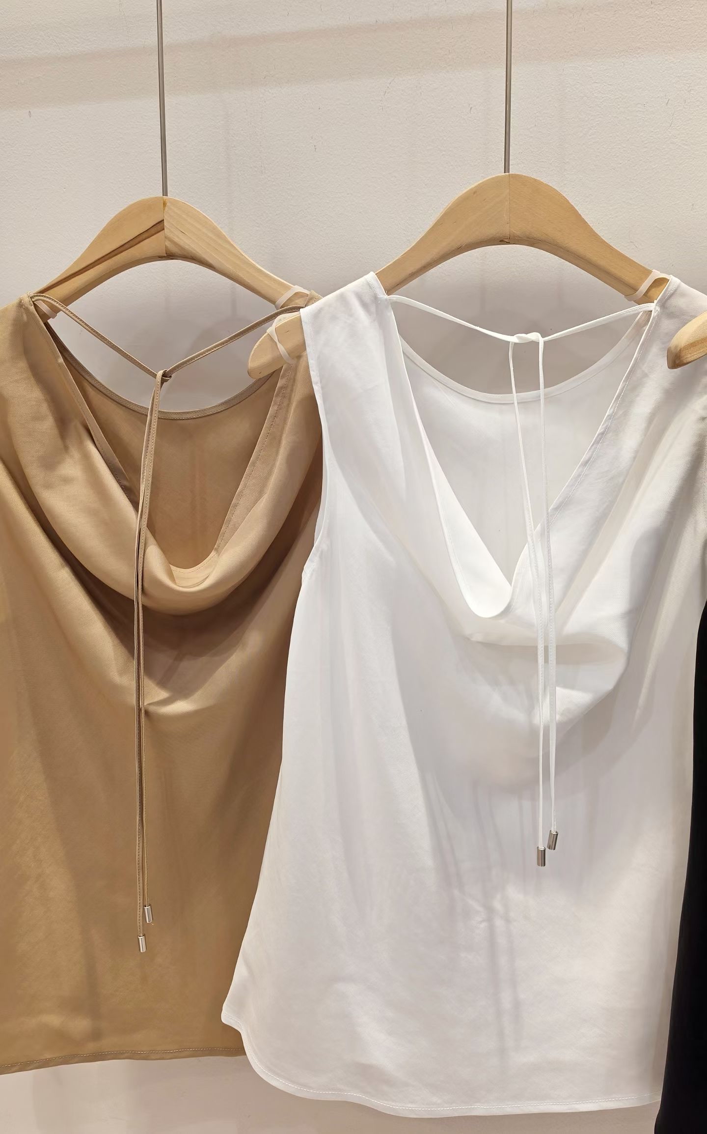 Elegant draped top 