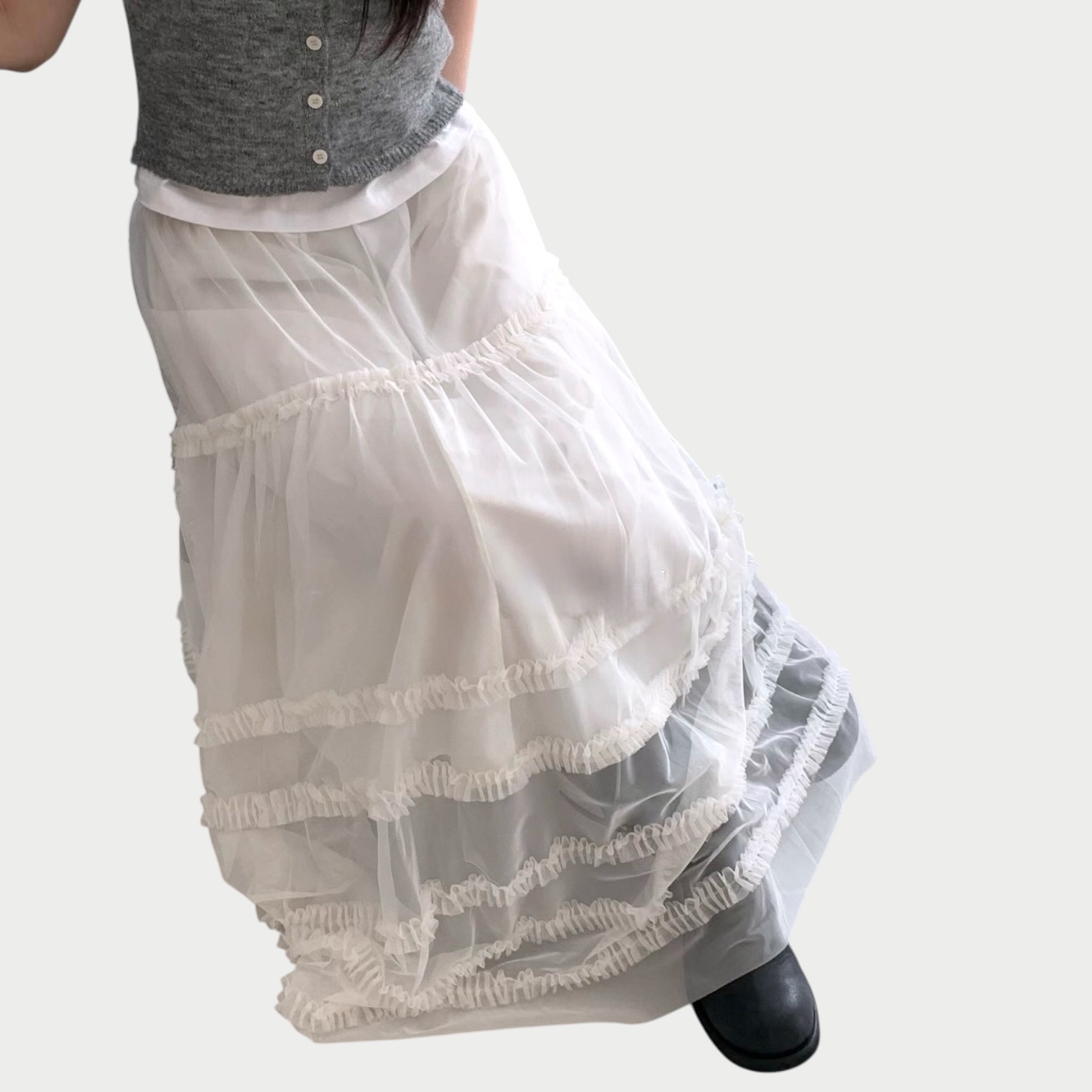 221041 層層Lace長裙