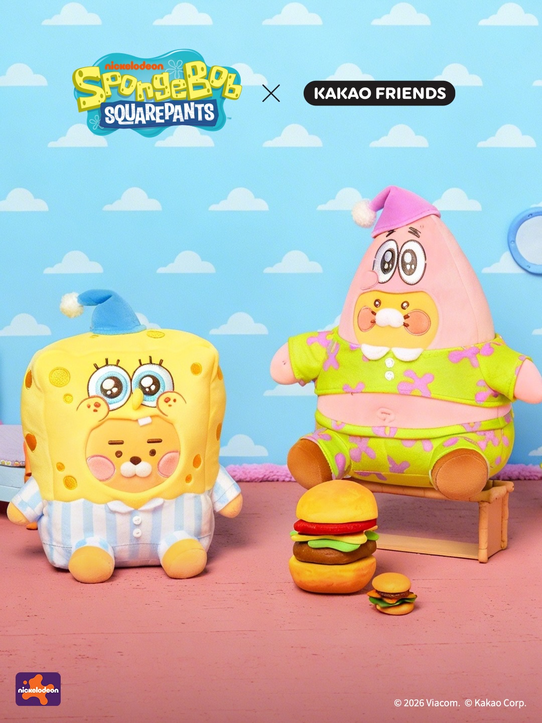 Kakao Friends - SpongeBob 海綿寶寶 系列