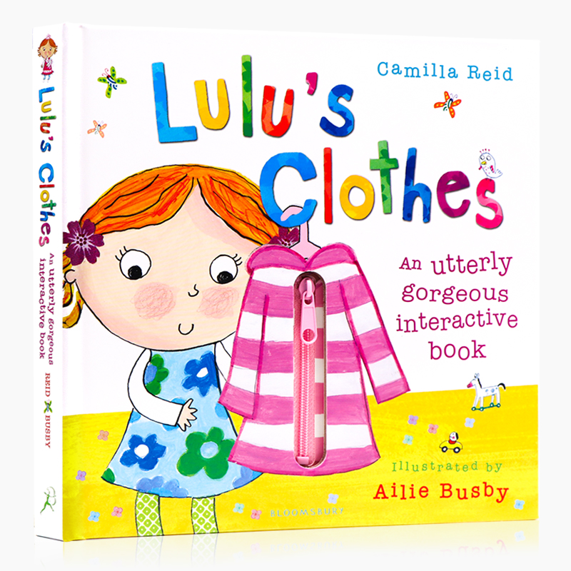 Bloomsbury Publishing LULU 生活好習慣系列翻翻書 Lulu's Cloths