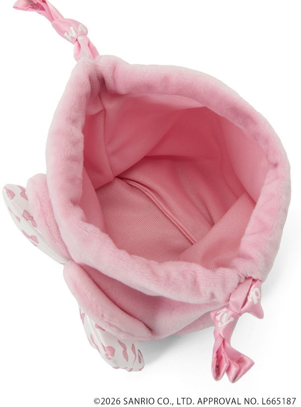 🎀【預訂】Pink My Melody Valentine's Day Drawstring Bag